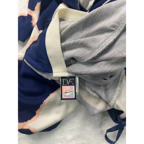 Diane Von Furstenberg Bentley Dress Size 8 100% Silk 3/4 Sleeve Faux Wrap - Picture 5 of 7